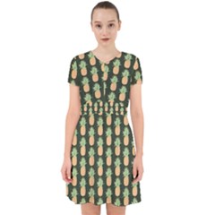 Pineapple Green Adorable In Chiffon Dress by ConteMonfrey