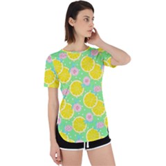 Green Lemons Perpetual Short Sleeve T-shirt by ConteMonfrey