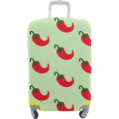 Small Mini Peppers Green Luggage Cover (large) by ConteMonfrey