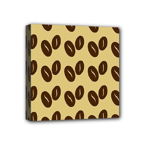 Coffee Beans Mini Canvas 4  X 4  (stretched) by ConteMonfrey