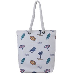 Summer Elements Full Print Rope Handle Tote (small) by ConteMonfrey