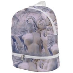 Three Graces Collage Artwork Zip Bottom Backpack by dflcprintsclothing