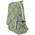 Discreet Green Plaids Travelers  Backpack View1