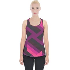 Background Pattern Texture Design Piece Up Tank Top