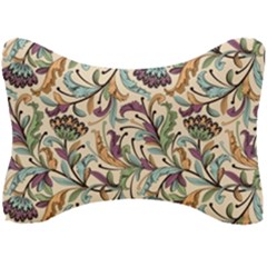 Wallpaper Floral Pattern Seat Head Rest Cushion