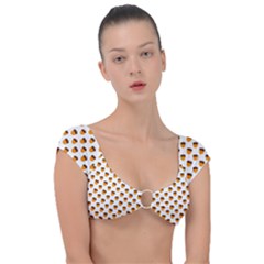 That`s Nuts   Cap Sleeve Ring Bikini Top by ConteMonfrey
