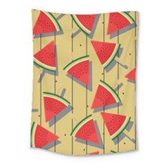 Pastel Watermelon Popsicle Medium Tapestry by ConteMonfrey