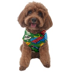 Pop Art Colorful Seamless Pattern Dog Sweater by Wegoenart