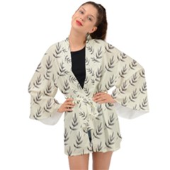 Minimalist Branch Long Sleeve Kimono by ConteMonfrey