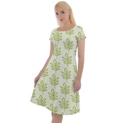 Autumn Leaves Classic Short Sleeve Dress by ConteMonfrey