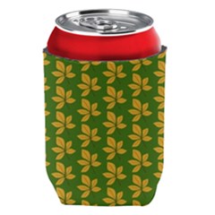Orange Leaves Green Can Holder by ConteMonfrey