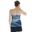 Waves Sea Sky Wave Strapless Top View2