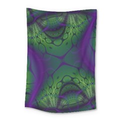 Abstract Fractal Art Pattern Small Tapestry