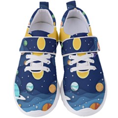 Galaxy Background Women s Velcro Strap Shoes by danenraven