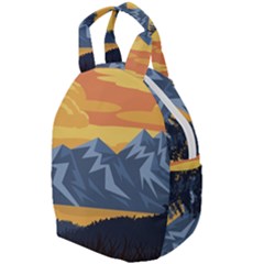 Illustration Landscape Nature Travel Backpacks by Wegoenart