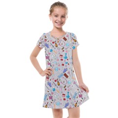 Medical Devices Kids  Cross Web Dress by SychEva