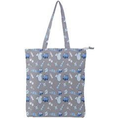 Cute Baby Stuff Double Zip Up Tote Bag by SychEva