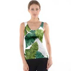Banana Leaves Tropical Tank Top by ConteMonfrey