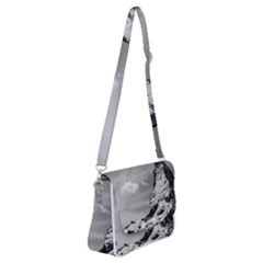 Matterhorn Switzerland Mountain Nature Shoulder Bag With Back Zipper