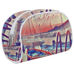 Boats On Lake Garda Make Up Case (medium) by ConteMonfrey