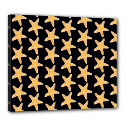 Starfish Minimalist  Canvas 24  X 20  (stretched) by ConteMonfrey