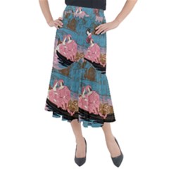 Gondola Ride   Midi Mermaid Skirt by ConteMonfrey