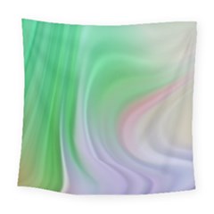 Gradient Green Blue Square Tapestry (large) by ConteMonfrey