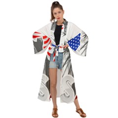 New York City Holiday United States Usa Maxi Kimono by Jancukart