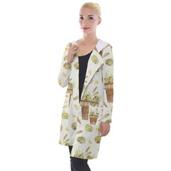 Plant Pot Easter Hooded Pocket Cardigan by ConteMonfrey