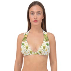 Easter Eggs   Double Strap Halter Bikini Top