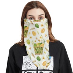 Easter Eggs   Face Covering Bandana (triangle) by ConteMonfrey