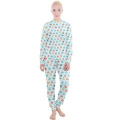 Christmas Textur Women s Lounge Set by artworkshop