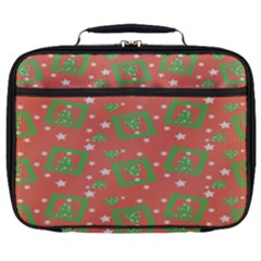 Christmas Textur 01 Full Print Lunch Bag by artworkshop