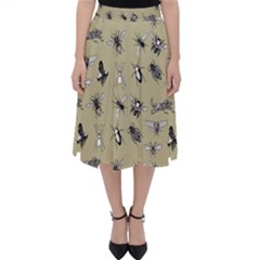 Insects Pattern Classic Midi Skirt by Valentinaart