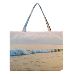 Sea Beach Ocean Sunset Sky Nature Coast Water Medium Tote Bag by danenraven