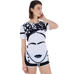 Frida Kahlo  Perpetual Short Sleeve T-shirt by Sobalvarro