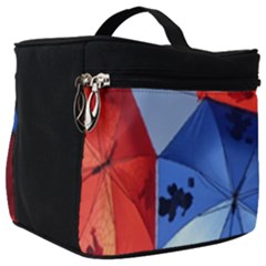 Letters Pattern Folding Umbrellas 2 Make Up Travel Bag (big) by artworkshop