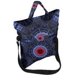 Art Robots Artificial Intelligence Technology Fold Over Handle Tote Bag