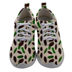 Background Ornamental Spruce Sample Women Athletic Shoes