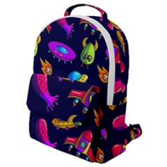 Space Pattern Flap Pocket Backpack (small) by Pakemis