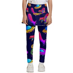 Space Pattern Kids  Skirted Pants by Pakemis