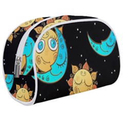 Seamless Pattern With Sun Moon Children Make Up Case (medium)