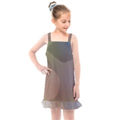 The Land 181 - Abstract Art Kids  Overall Dress by KorokStudios