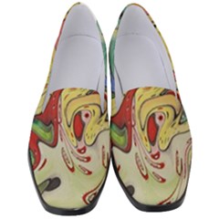 Abstract Art Women s Classic Loafer Heels