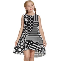 Black And White Kids  Frill Swing Dress