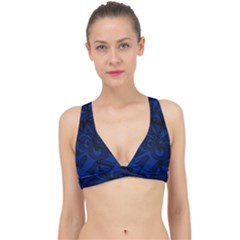 Blue 3 Zendoodle Classic Banded Bikini Top by Mazipoodles