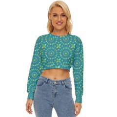 Kaleidoscope Jericho Jade Lightweight Long Sleeve Sweatshirt by Mazipoodles