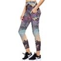 Mountain Space Galaxy Stars Universe Astronomy Pocket Leggings  View3