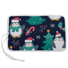 Colorful Funny Christmas Pattern Pen Storage Case (s) by Uceng