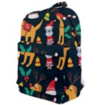 Funny Christmas Pattern Background Classic Backpack